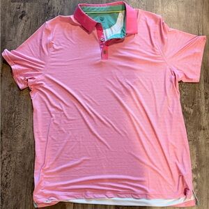 Men's Pink Polo Shirt